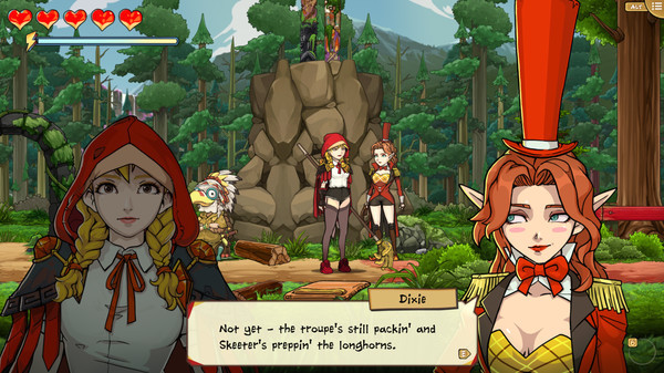 Игра Scarlet Hood and the Wicked Wood, скриншот