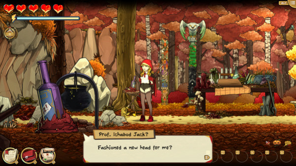 Игра Scarlet Hood and the Wicked Wood, скриншот