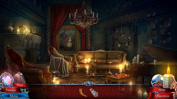 Игра Scarlett Mysteries: Cursed Child, скриншот