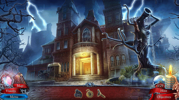 Игра Scarlett Mysteries: Cursed Child, скриншот