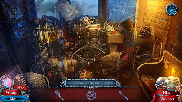Игра Scarlett Mysteries: Cursed Child, скриншот