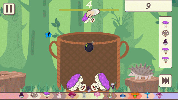 Игра Scary Horror Mushrooms - Skin Set - Land of Mushrooms, скриншот