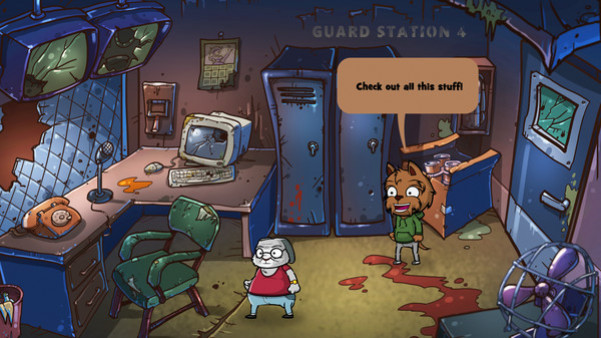 Игра Scheming Through The Zombie Apocalypse Ep2: Caged, скриншот