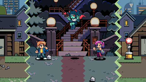 Игра Scott Pilgrim EX, скриншот