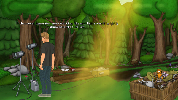 Игра Scott Whiskers in: the Search for Mr. Fumbleclaw, скриншот