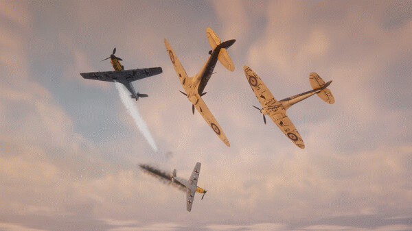 Игра Scramble: Battle of Britain, скриншот