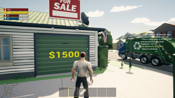Игра Scrap Dealer Simulator, скриншот