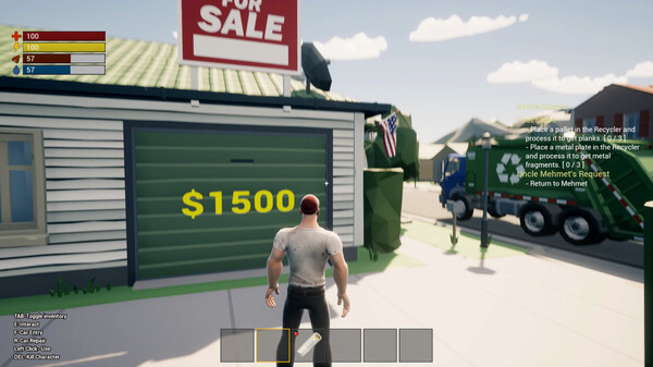 Игра Scrap Dealer Simulator, скриншот