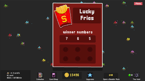 Игра Scratchers, скриншот