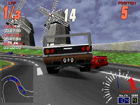 Игра Screamer, скриншот