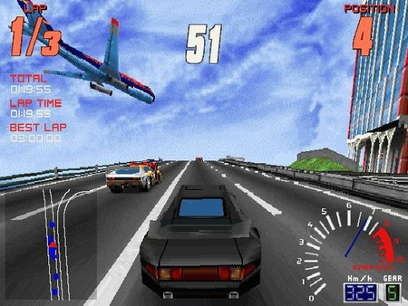 Игра Screamer, скриншот