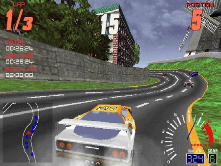 Игра Screamer, скриншот
