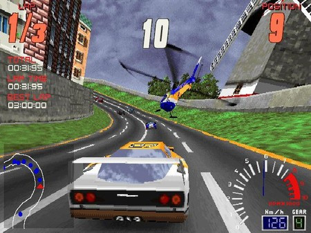Игра Screamer, скриншот