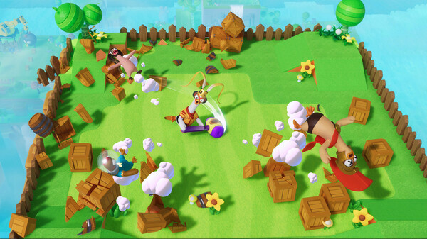Игра Screaming Chicken: Ultimate Showdown, скриншот