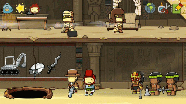 Игра Scribblenauts Unlimited, скриншот