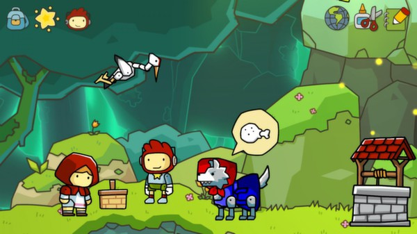 Игра Scribblenauts Unlimited, скриншот