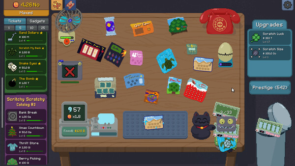 Игра Scritchy Scratchy, скриншот