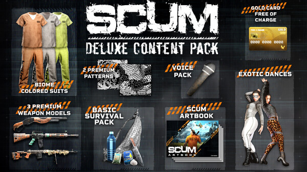 Игра SCUM Deluxe Content Pack, скриншот