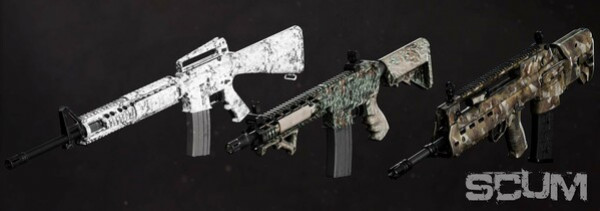 Игра SCUM Weapon Skins pack, скриншот