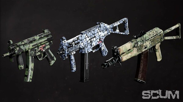 Игра SCUM Weapon Skins pack, скриншот