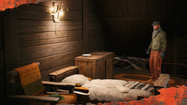 Игра SCUM Woodland Furniture Pack, скриншот