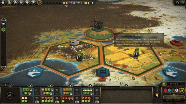 Игра Scythe: Digital Edition - Invaders from Afar, скриншот