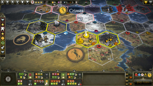 Игра Scythe: Digital Edition, скриншот