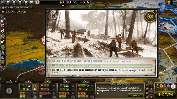 Игра Scythe: Digital Edition, скриншот