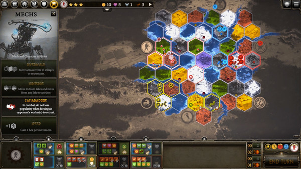 Игра Scythe: Digital Edition, скриншот