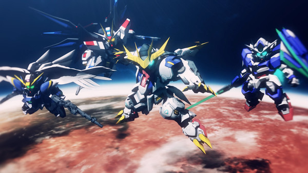 Игра SD GUNDAM G GENERATION CROSS RAYS, скриншот