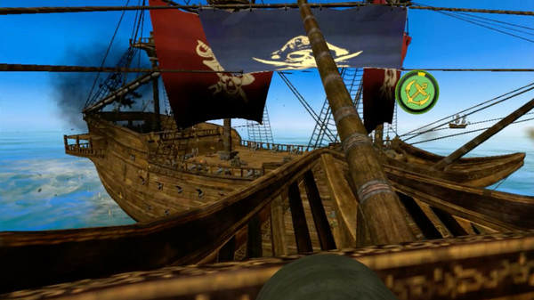 Игра Sea Battle VR, скриншот