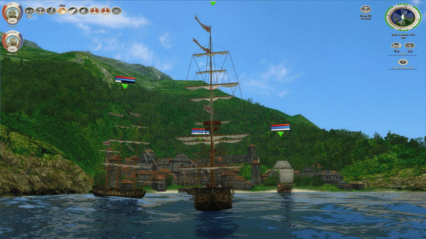 Игра Sea Dogs: Caribbean Tales, скриншот