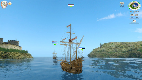 Игра Sea Dogs: Caribbean Tales, скриншот