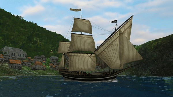 Игра Sea Dogs: To Each His Own - Flying the Jolly Roger, скриншот