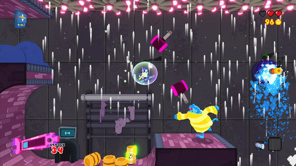 Игра Seafrog, скриншот