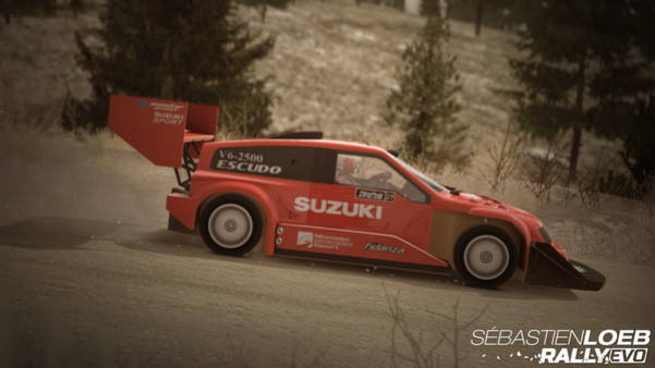 Игра Sébastien Loeb Rally EVO - Pikes Peak Pack Suzuki Escudo PP, скриншот