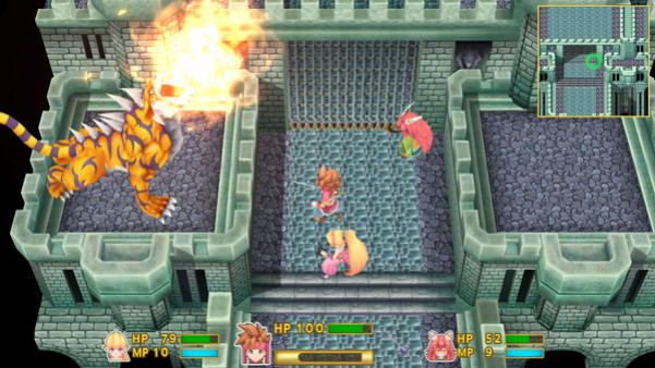 Игра Secret of Mana, скриншот