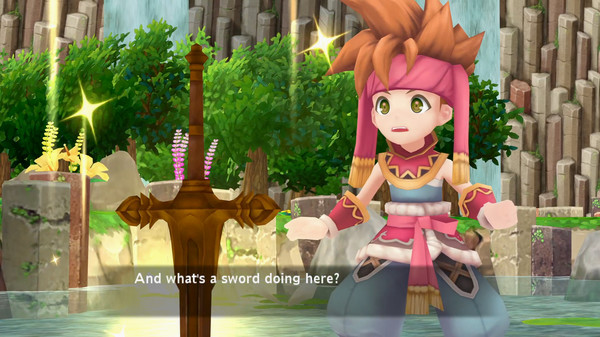 Игра Secret of Mana, скриншот