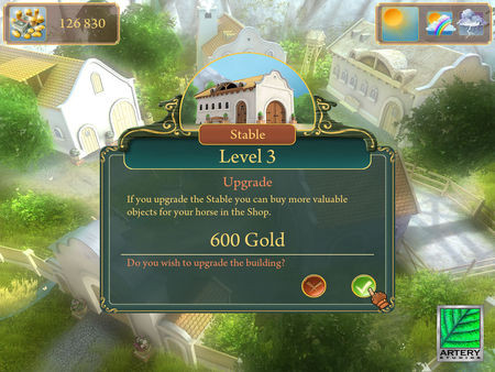Игра Secret of the Magic Crystals, скриншот
