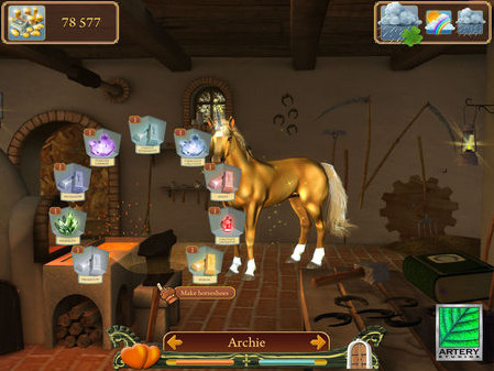 Игра Secret of the Magic Crystals, скриншот
