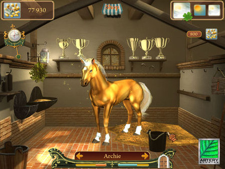 Игра Secret of the Magic Crystals, скриншот