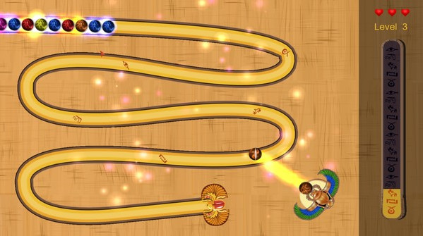 Игра Secrets of Egypt, скриншот