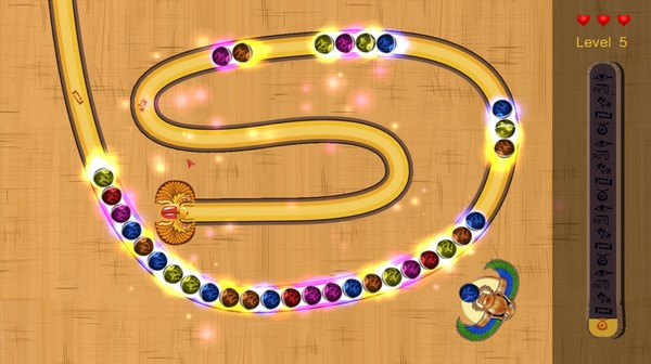 Игра Secrets of Egypt, скриншот
