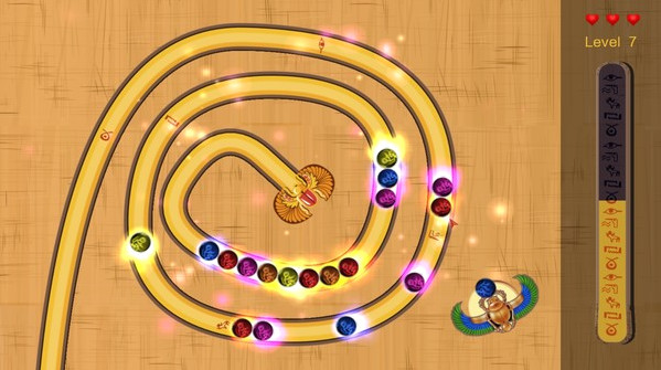 Игра Secrets of Egypt, скриншот