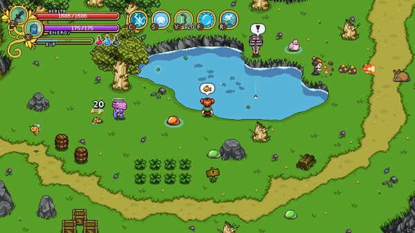 Игра Secrets of Grindea, скриншот