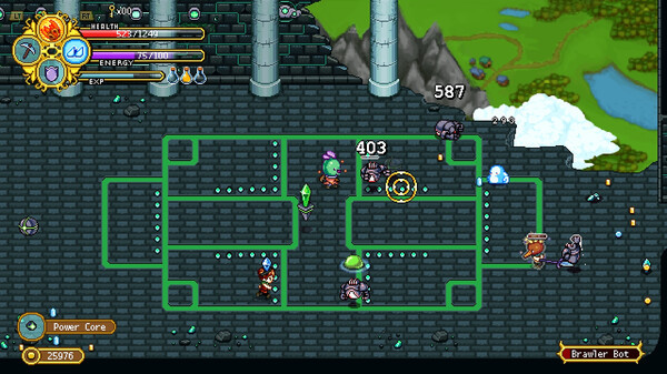 Игра Secrets of Grindea, скриншот