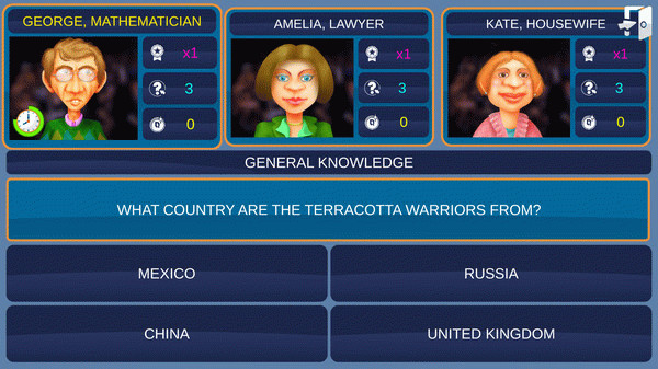 Игра Select Quiz, скриншот