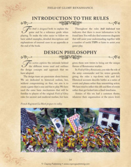 Игра Sengoku Jidai – Field of Glory Renaissance Core Rules pdf, скриншот