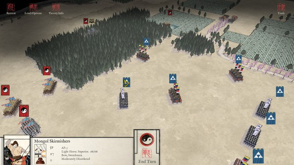 Игра Sengoku Jidai – Genko Campaign (2nd Mongol Invasion of Japan 1281), скриншот