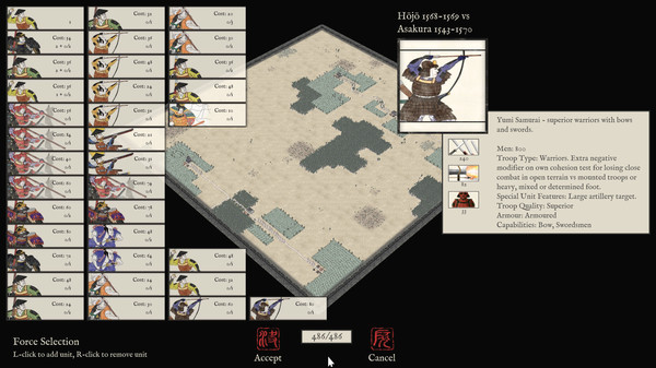 Игра Sengoku Jidai: Shadow of the Shogun, скриншот